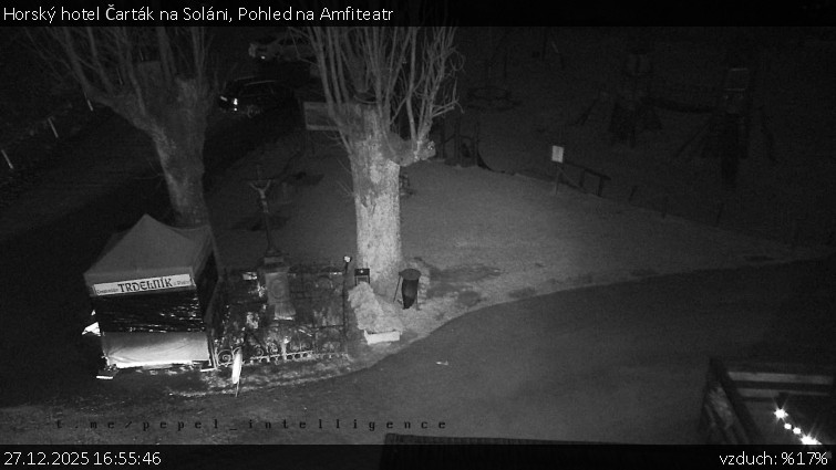 Horský hotel Čarták na Soláni - Pohled na Amfiteatr - 27.12.2025 v 16:55