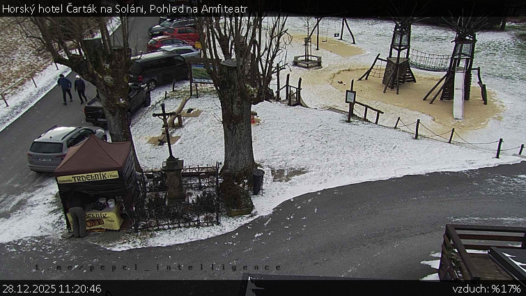 Horský hotel Čarták na Soláni - Pohled na Amfiteatr - 28.12.2025 v 11:20