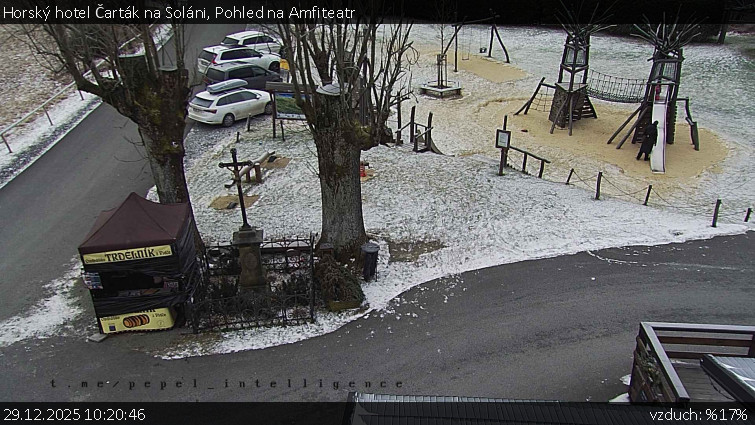 Horský hotel Čarták na Soláni - Pohled na Amfiteatr - 29.12.2025 v 10:20