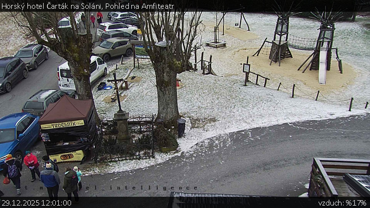 Horský hotel Čarták na Soláni - Pohled na Amfiteatr - 29.12.2025 v 12:01