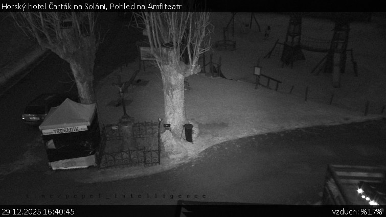 Horský hotel Čarták na Soláni - Pohled na Amfiteatr - 29.12.2025 v 16:40
