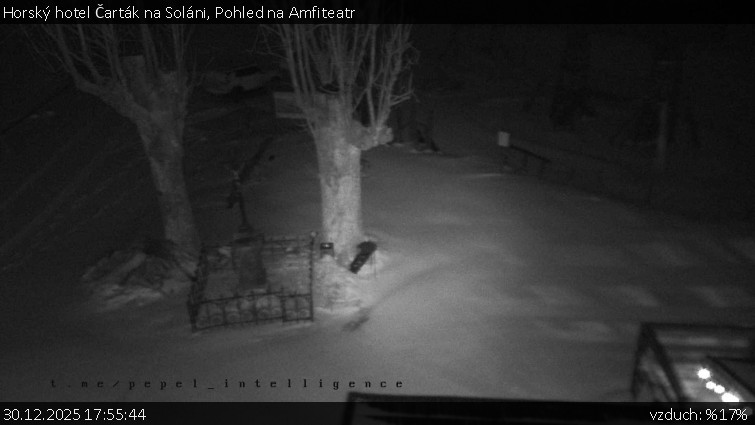 Horský hotel Čarták na Soláni - Pohled na Amfiteatr - 30.12.2025 v 17:55