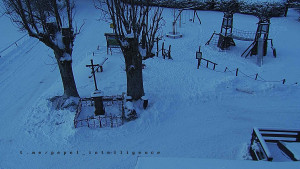 Horský hotel Čarták na Soláni - Pohled na Amfiteatr - 19.2.2026 v 06:55