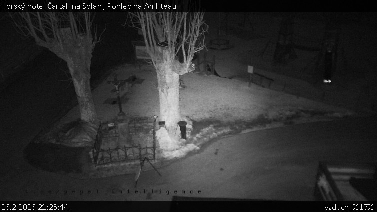 Horský hotel Čarták na Soláni - Pohled na Amfiteatr - 26.2.2026 v 21:25