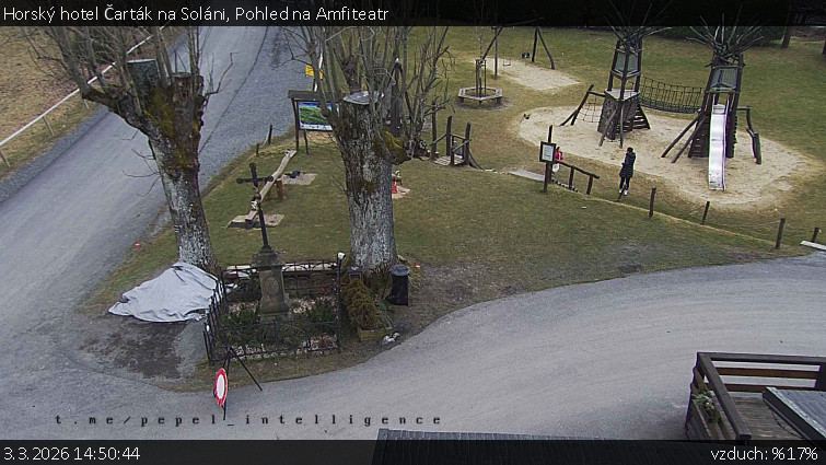 Horský hotel Čarták na Soláni - Pohled na Amfiteatr - 3.3.2026 v 14:50