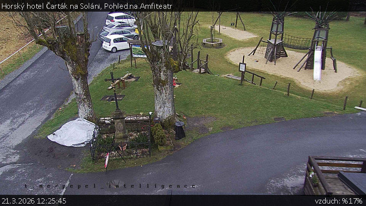Horský hotel Čarták na Soláni - Pohled na Amfiteatr - 21.3.2026 v 12:25