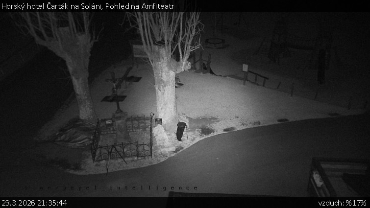 Horský hotel Čarták na Soláni - Pohled na Amfiteatr - 23.3.2026 v 21:35