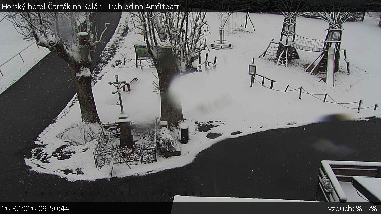 Horský hotel Čarták na Soláni - Pohled na Amfiteatr - 26.3.2026 v 09:50