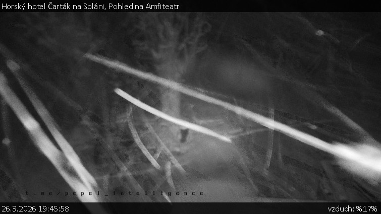 Horský hotel Čarták na Soláni - Pohled na Amfiteatr - 26.3.2026 v 19:45