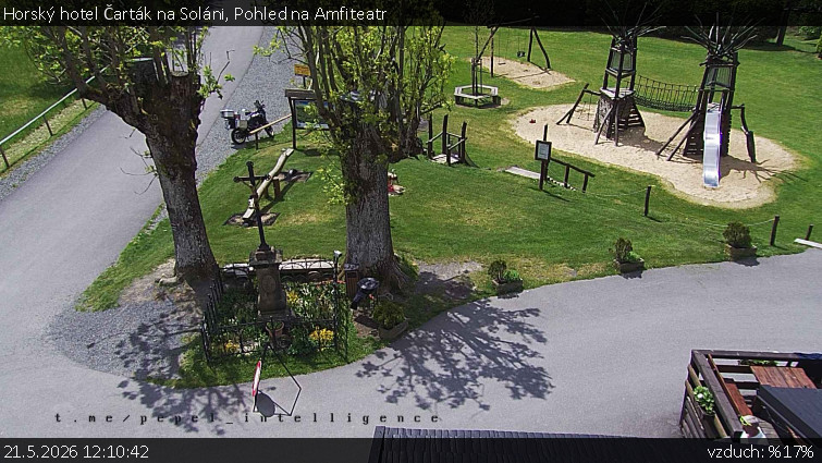 Horský hotel Čarták na Soláni - Pohled na Amfiteatr - 21.5.2026 v 12:10