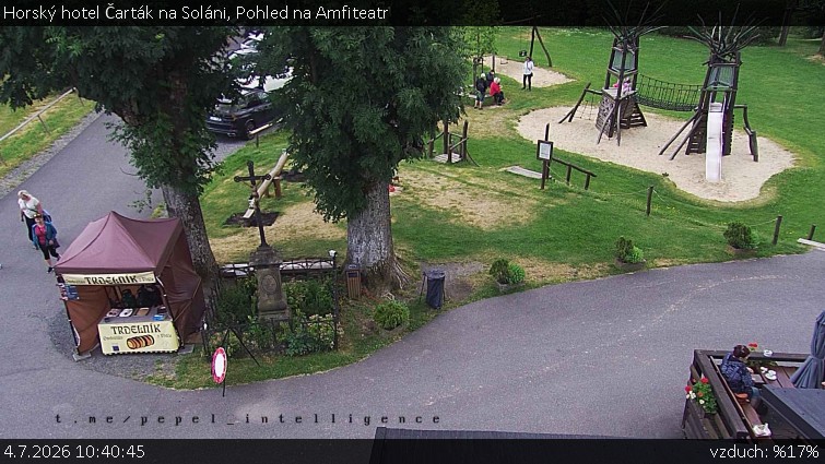 Horský hotel Čarták na Soláni - Pohled na Amfiteatr - 4.7.2026 v 10:40