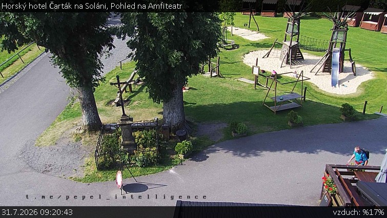 Horský hotel Čarták na Soláni - Pohled na Amfiteatr - 31.7.2026 v 09:20