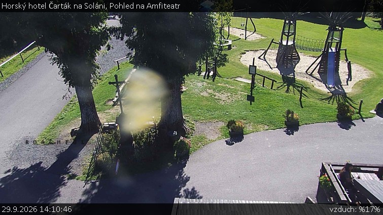Horský hotel Čarták na Soláni - Pohled na Amfiteatr - 29.9.2026 v 14:10