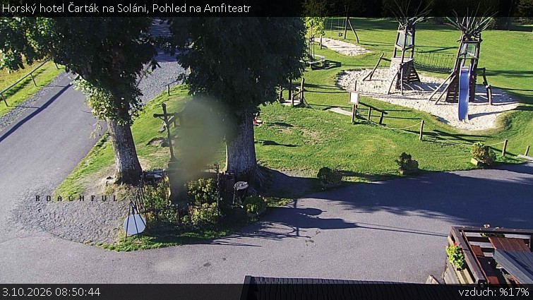 Horský hotel Čarták na Soláni - Pohled na Amfiteatr - 3.10.2026 v 08:50