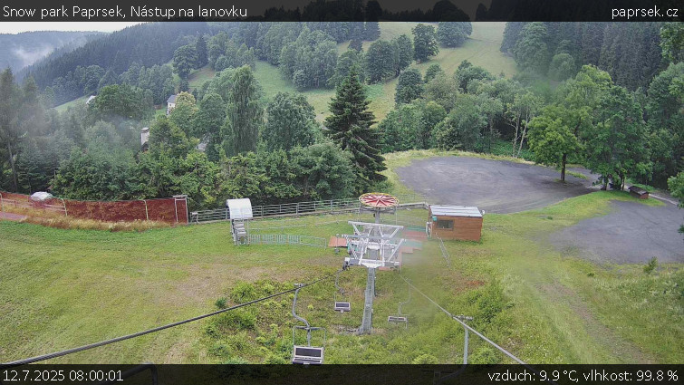 Snow park Paprsek - Nástup na lanovku - 12.7.2025 v 08:00 Snow park Paprsek - Nástup na lanovku - 12.7.2025 v 08:00