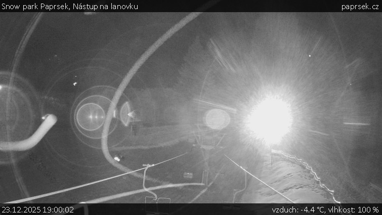 Snow park Paprsek - Nástup na lanovku - 23.12.2025 v 19:00