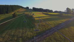 Lanovka - pohled nahoru