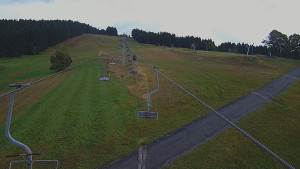Snow park Paprsek - Lanovka - pohled nahoru - 16.9.2025 v 08:00