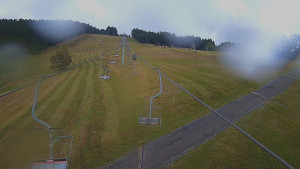 Snow park Paprsek - Lanovka - pohled nahoru - 29.9.2025 v 14:00
