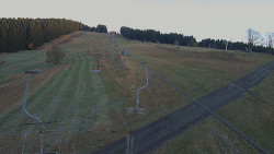 Lanovka - pohled nahoru