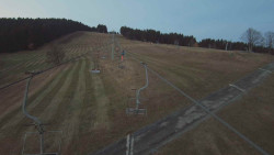 Lanovka - pohled nahoru