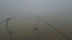 Lanovka - pohled nahoru