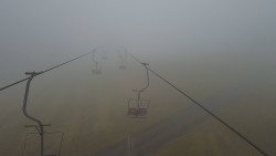 Lanovka - pohled nahoru