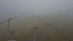 Lanovka - pohled nahoru