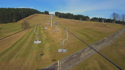 Lanovka - pohled nahoru