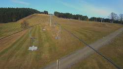 Lanovka - pohled nahoru