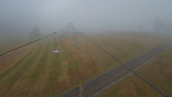 Lanovka - pohled nahoru