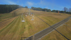 Lanovka - pohled nahoru