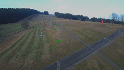 Lanovka - pohled nahoru