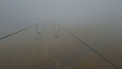 Lanovka - pohled nahoru