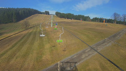 Lanovka - pohled nahoru