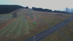 Lanovka - pohled nahoru