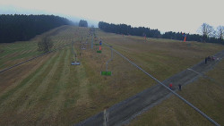 Lanovka - pohled nahoru