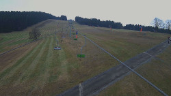 Lanovka - pohled nahoru