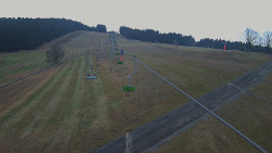 Lanovka - pohled nahoru