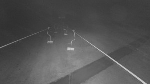 Snow park Paprsek - Lanovka - pohled nahoru - 16.11.2025 v 04:00 Snow park Paprsek - Lanovka - pohled nahoru - 16.11.2025 v 04:00