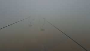 Snow park Paprsek - Lanovka - pohled nahoru - 16.11.2025 v 12:00 Snow park Paprsek - Lanovka - pohled nahoru - 16.11.2025 v 12:00