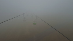 Lanovka - pohled nahoru