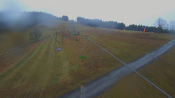 Lanovka - pohled nahoru