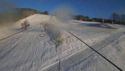 Lanovka - pohled nahoru