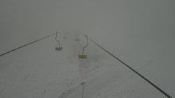 Lanovka - pohled nahoru