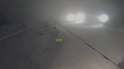 Lanovka - pohled nahoru