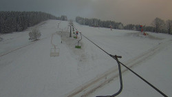 Lanovka - pohled nahoru