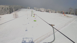 Lanovka - pohled nahoru