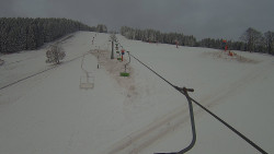 Lanovka - pohled nahoru