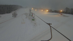 Lanovka - pohled nahoru